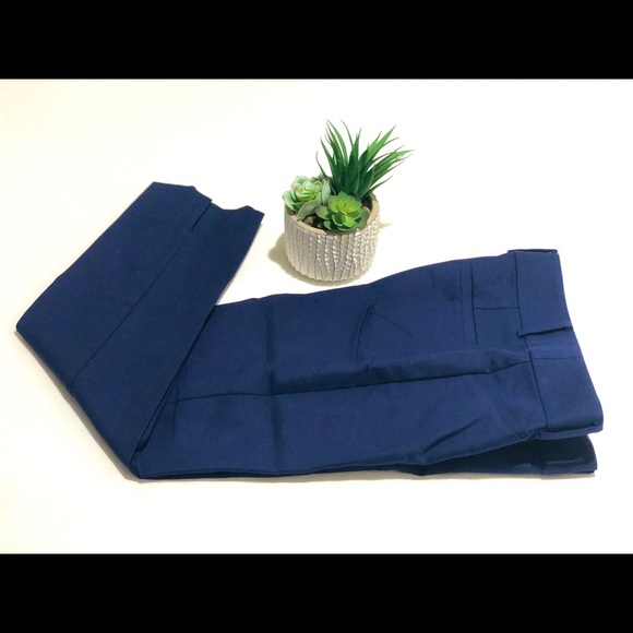 LOFT - Riviera Dress Pants, Marisa Fit, Navy - Picture 3 of 6